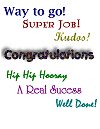 Front of Congratulations Greeting Card