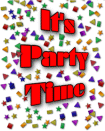 Birthday Party Invitation: It's Party Time
