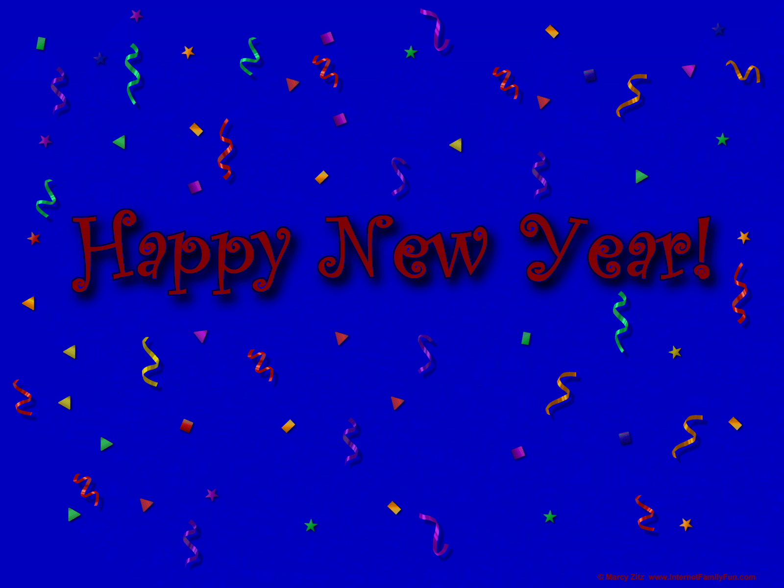 Happy New Year displayed at 500x375