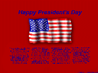 President's Day Message Wallpaper image